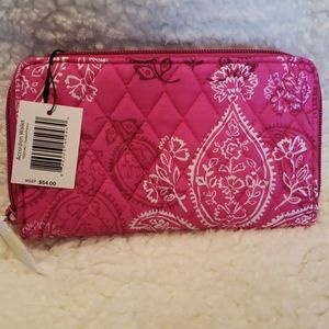 Vera Beadlet accordian wallet